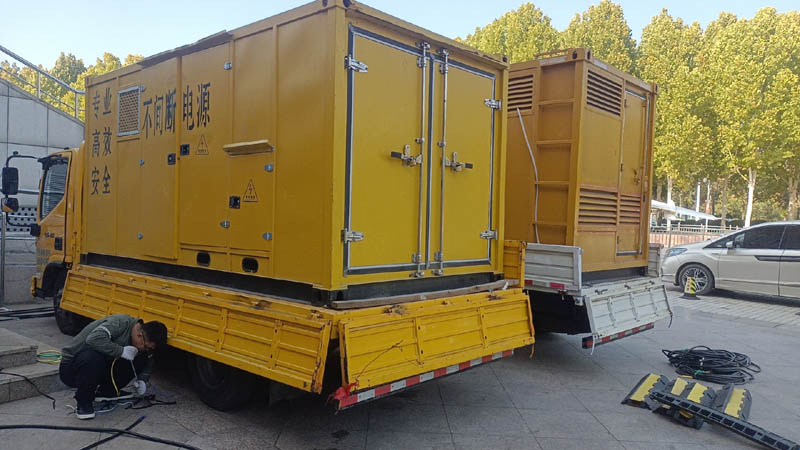 砚山柴油发电机组和UPS电源配合使用时的注意事项